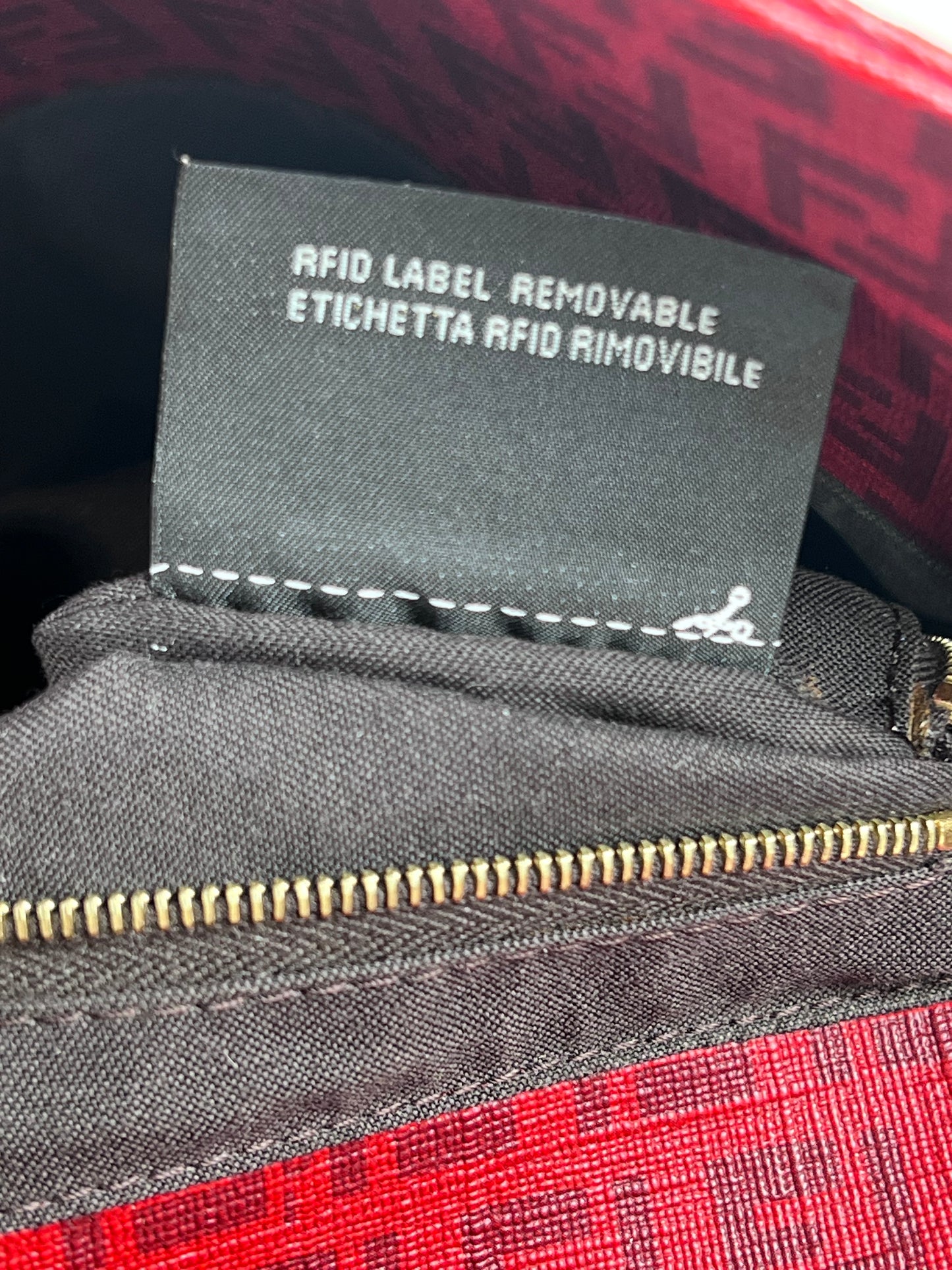Fendi Baguette Zucchino Rossa