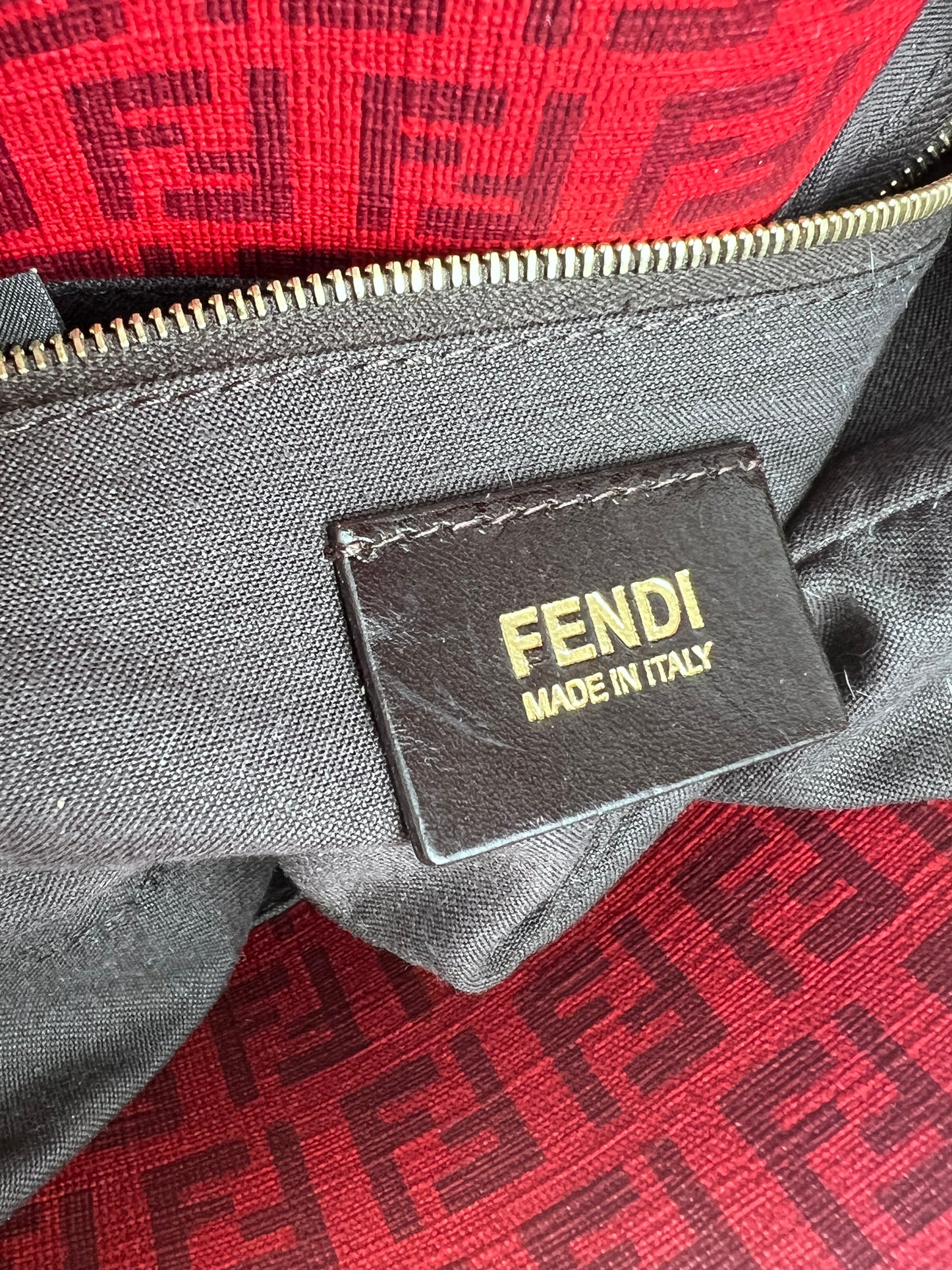 Fendi Baguette Zucchino Rossa