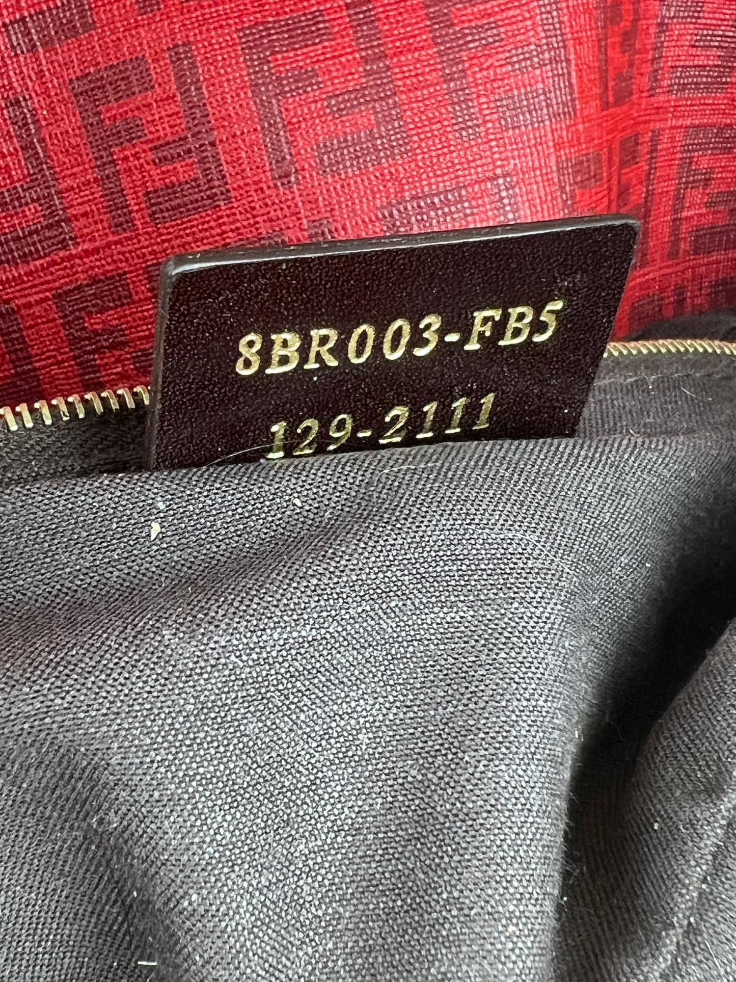 Fendi Baguette Zucchino Rossa