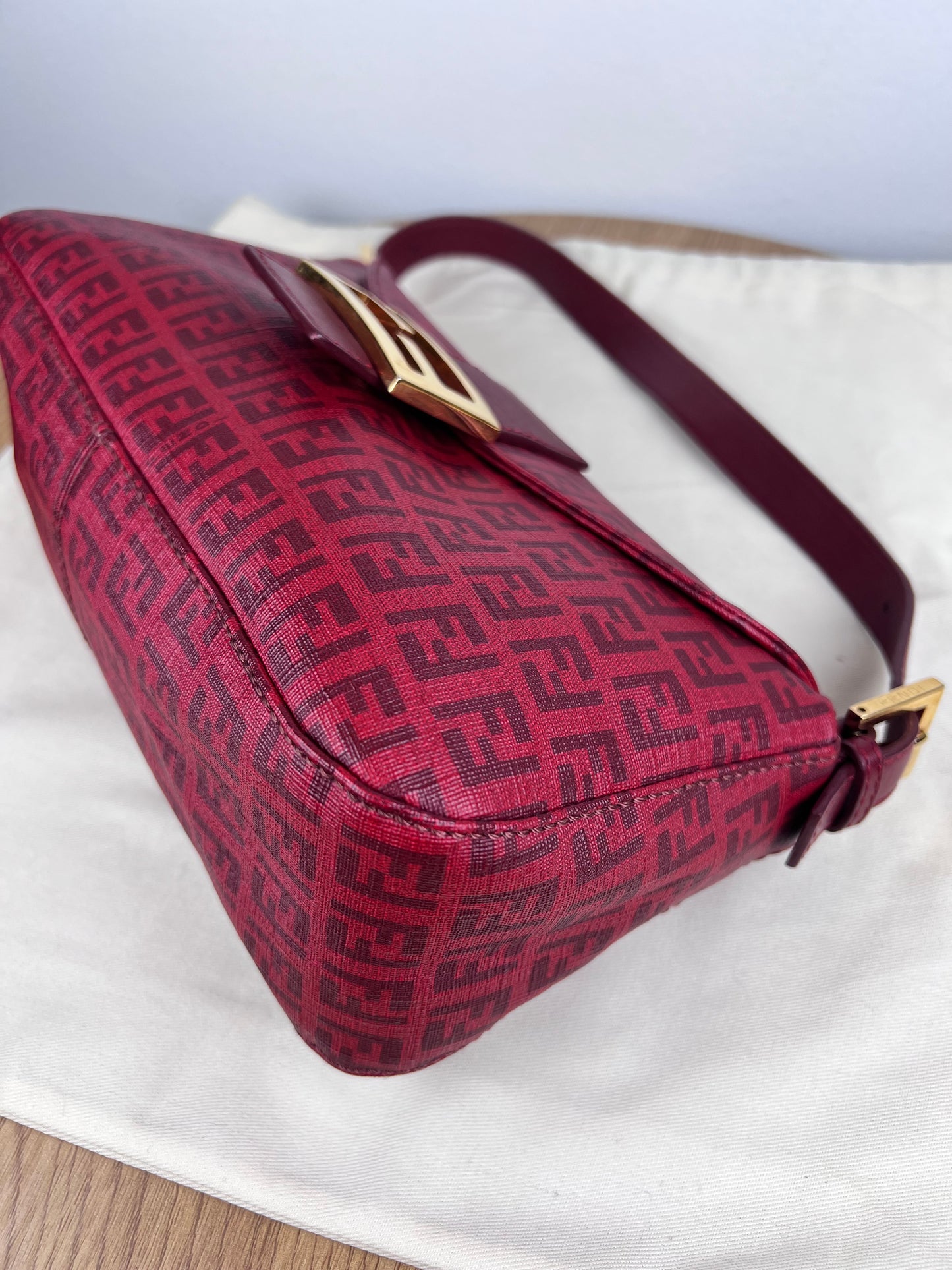 Fendi Baguette Zucchino Rossa