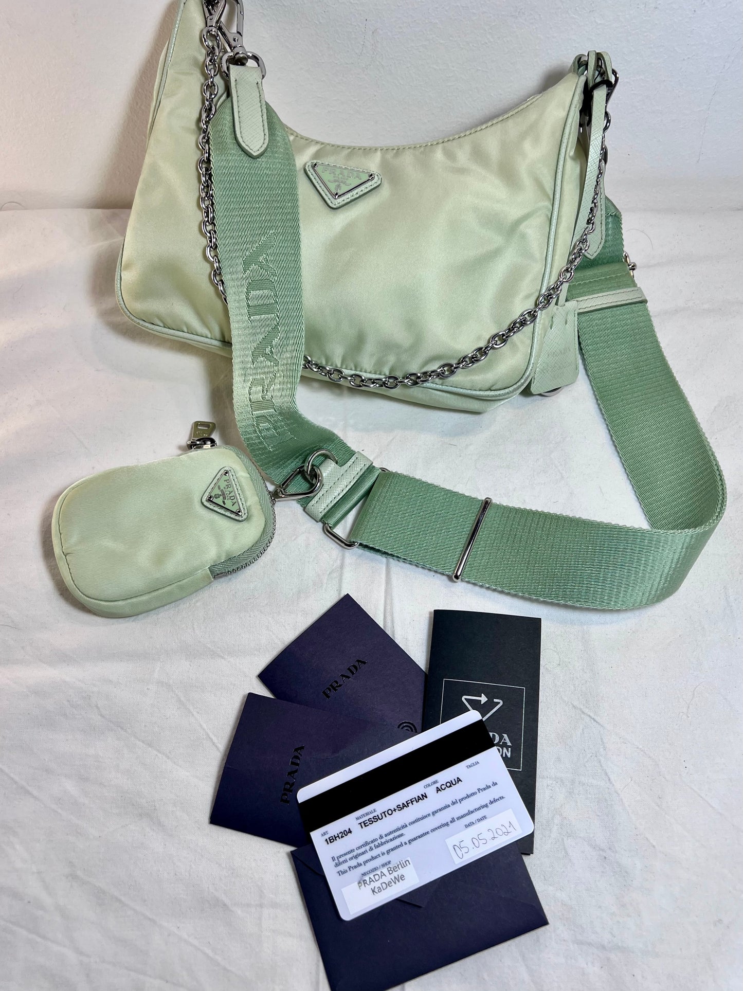 Prada Re-Edition Verde Acqua