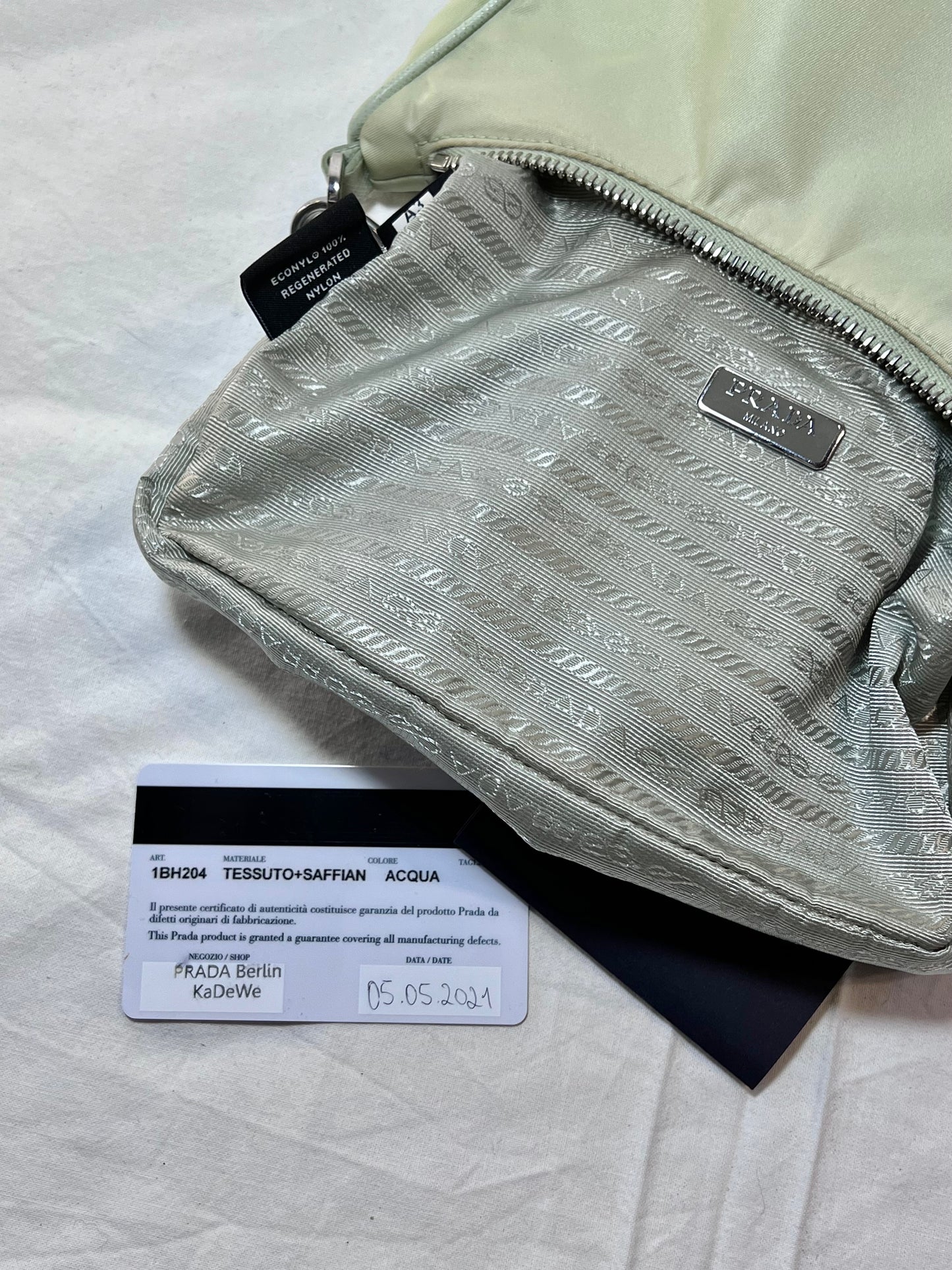 Prada Re-Edition Verde Acqua