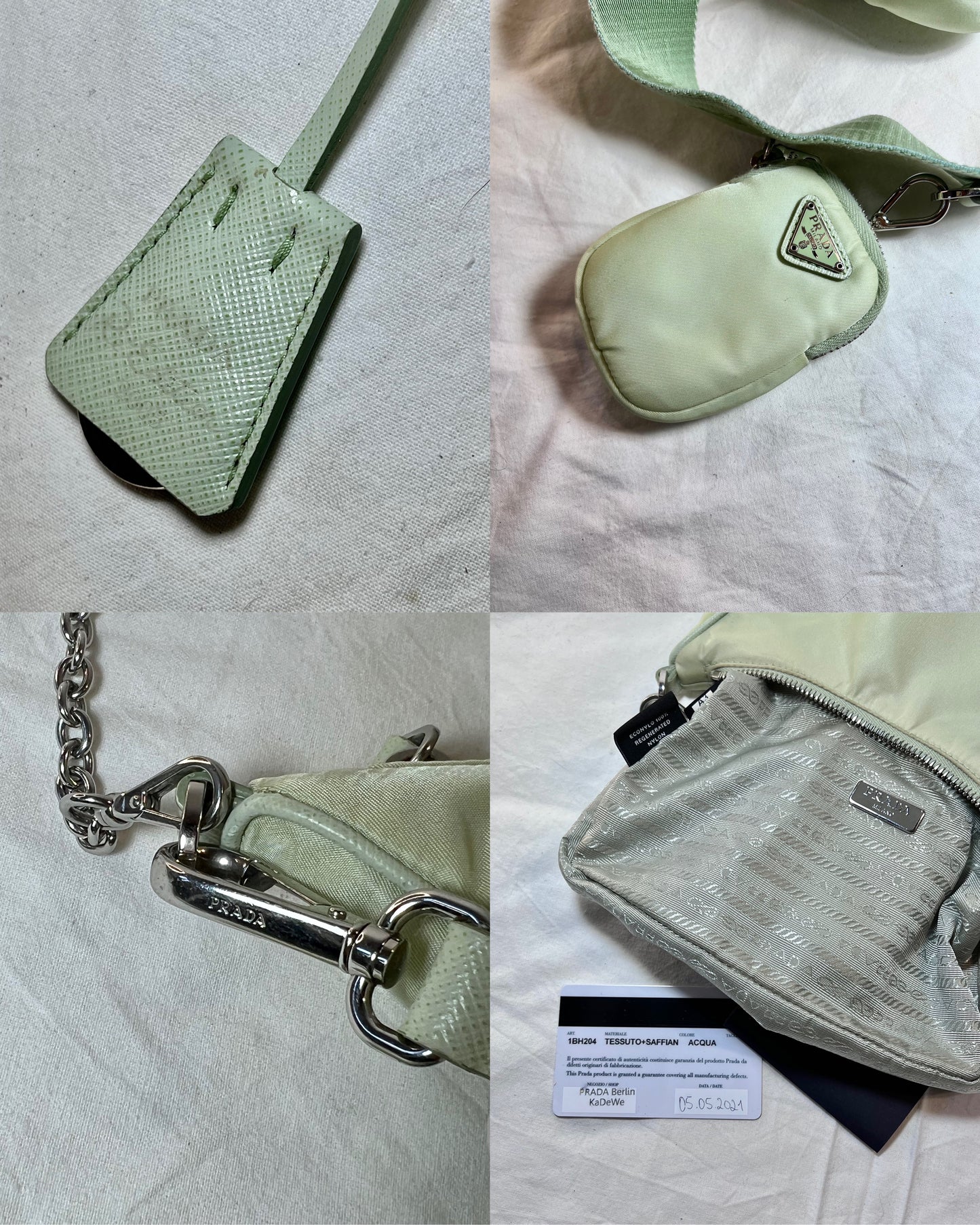Prada Re-Edition Verde Acqua