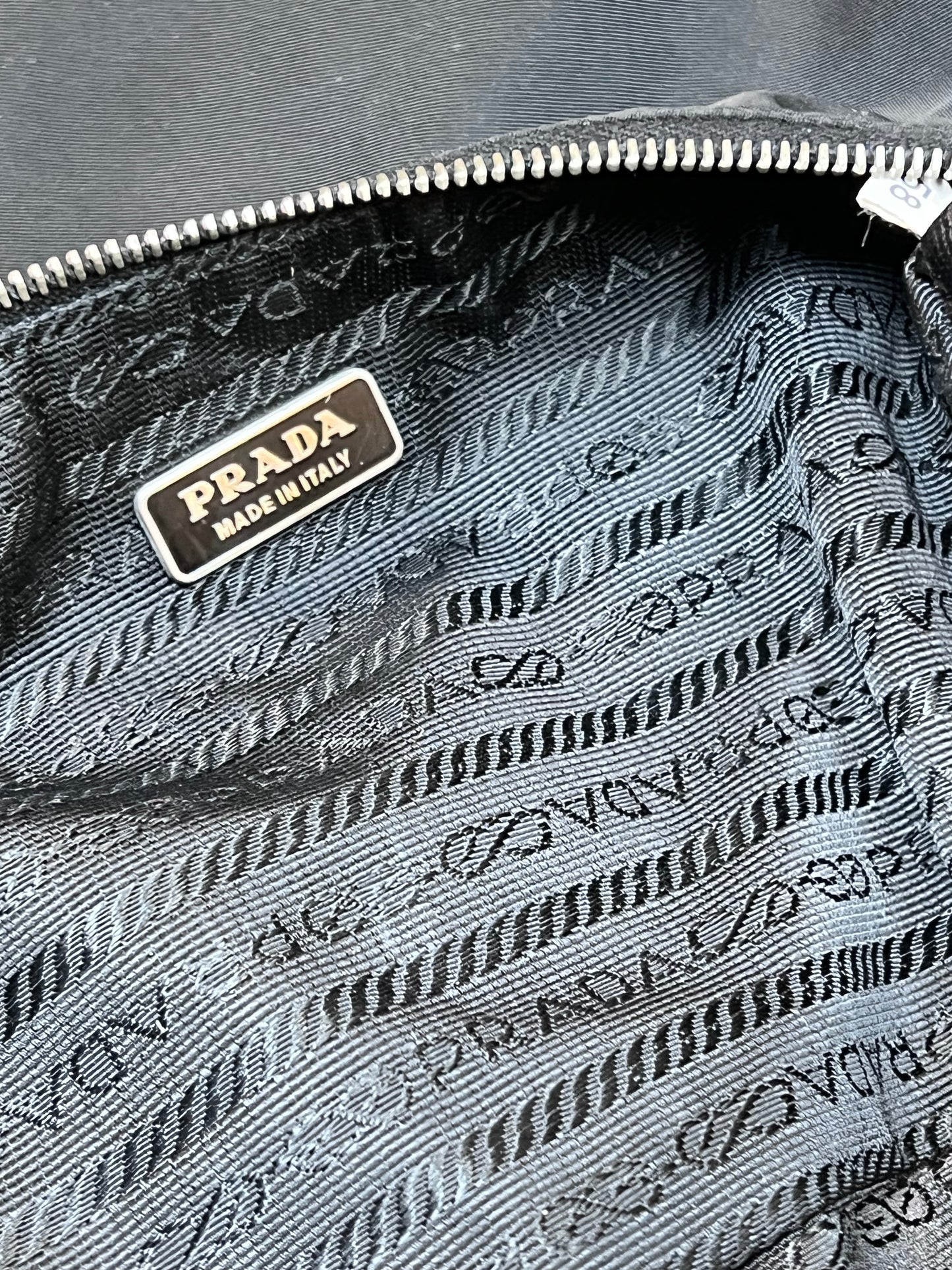 Pochette Prada nera