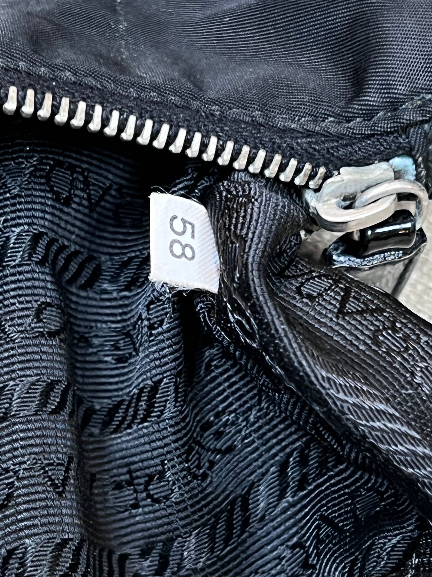 Pochette Prada nera