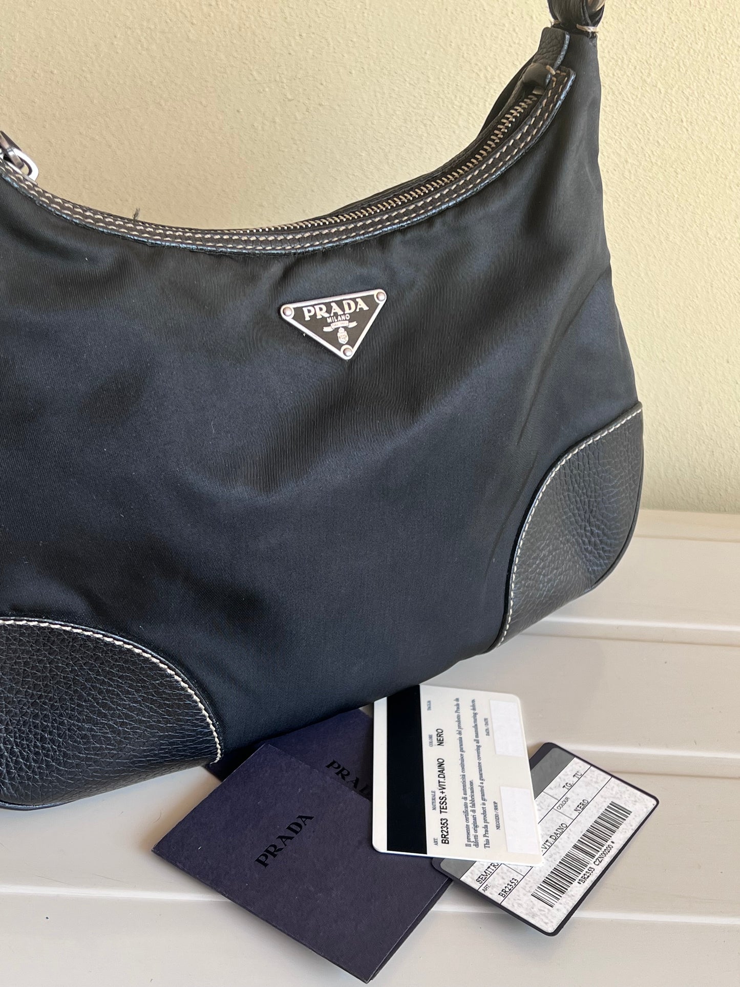 Prada Sottospalla nera