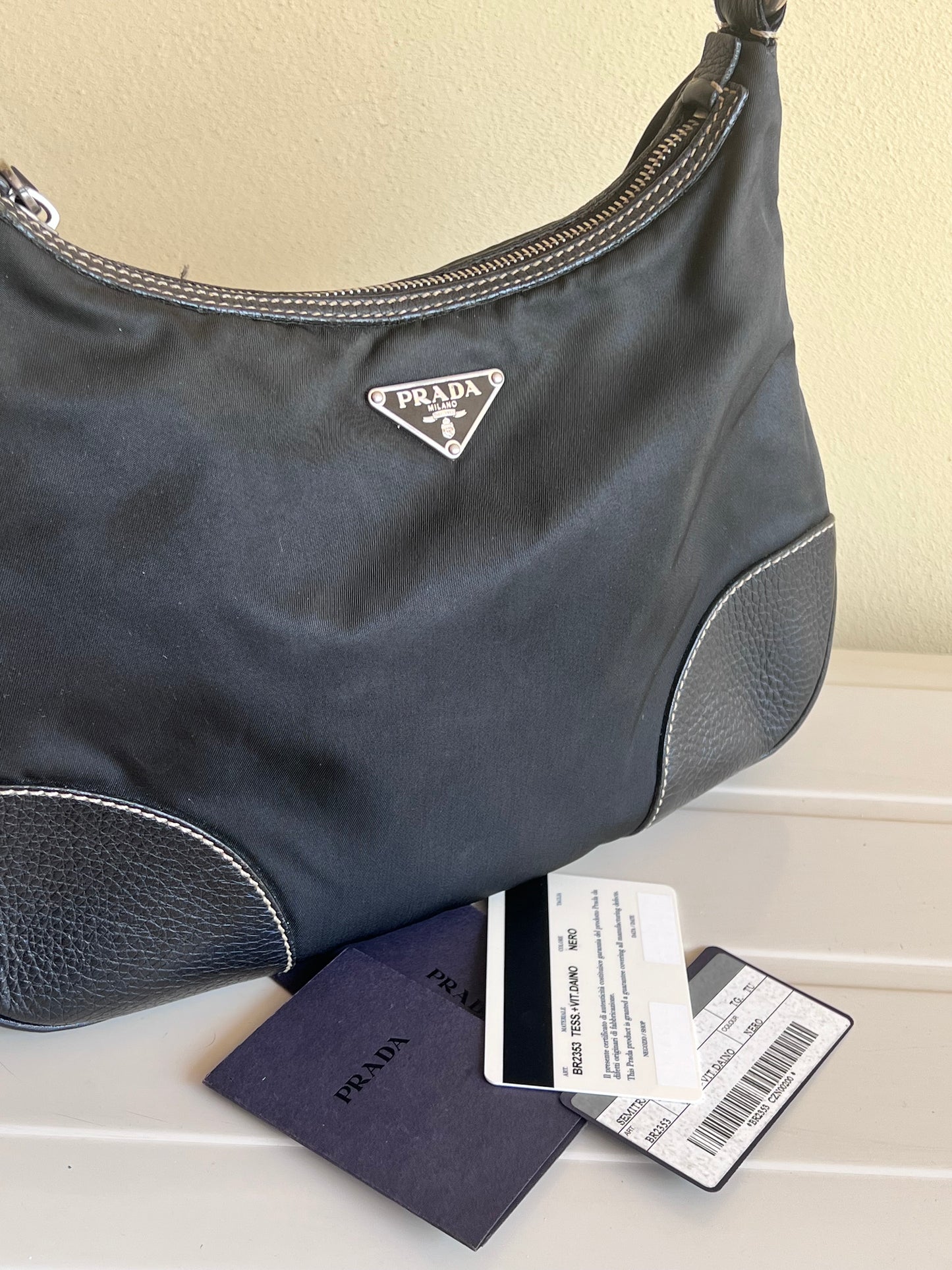 Prada Sottospalla nera