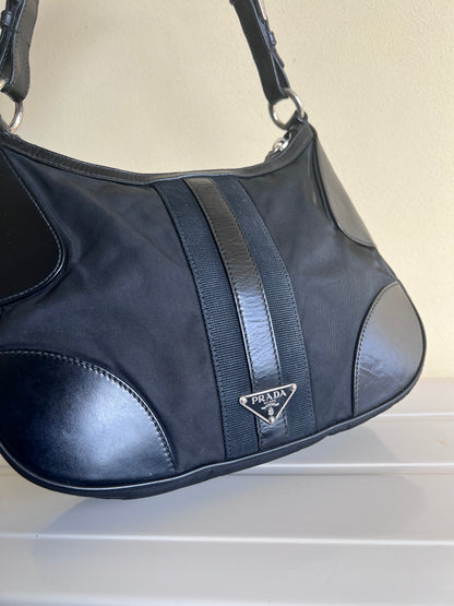 Prada Hobo nylon e pelle