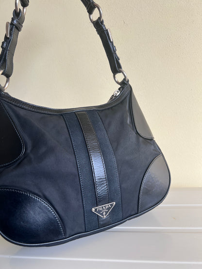Prada Hobo nylon e pelle
