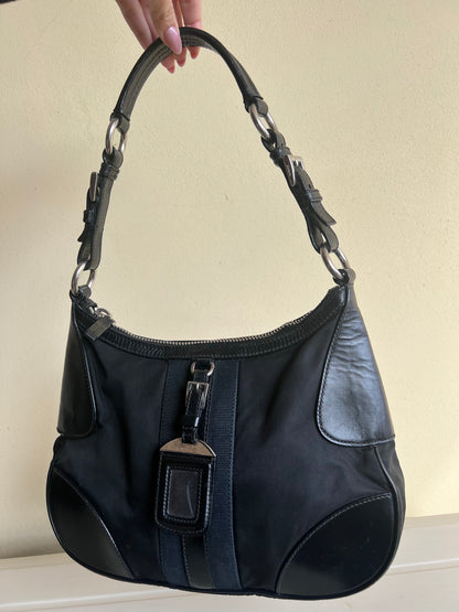 Prada Hobo nylon e pelle