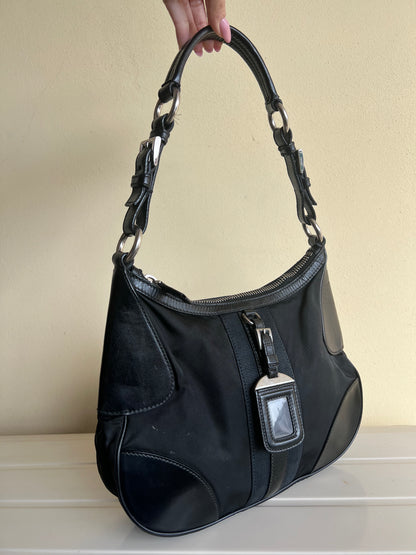 Prada Hobo nylon e pelle