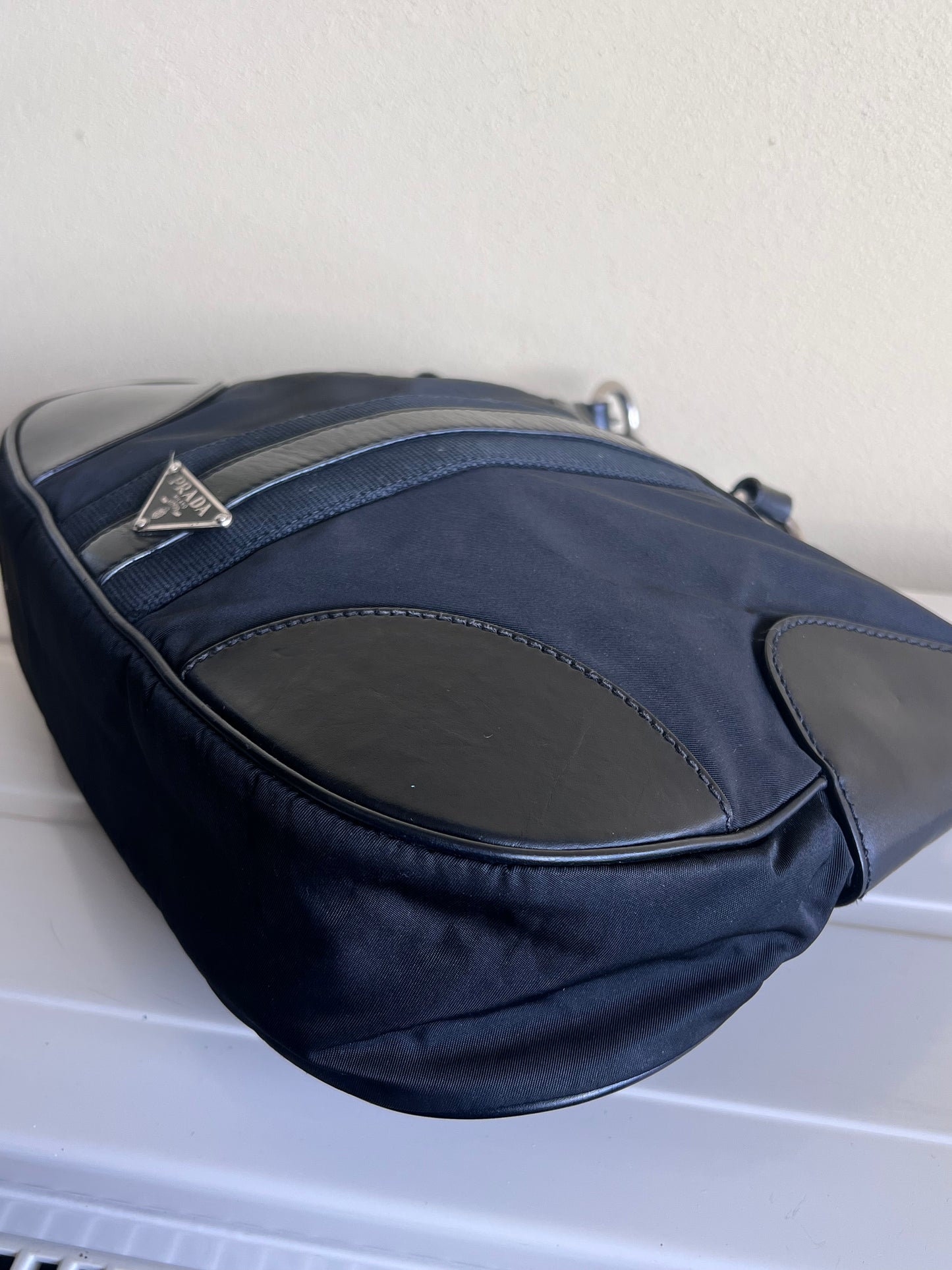Prada Hobo nylon e pelle