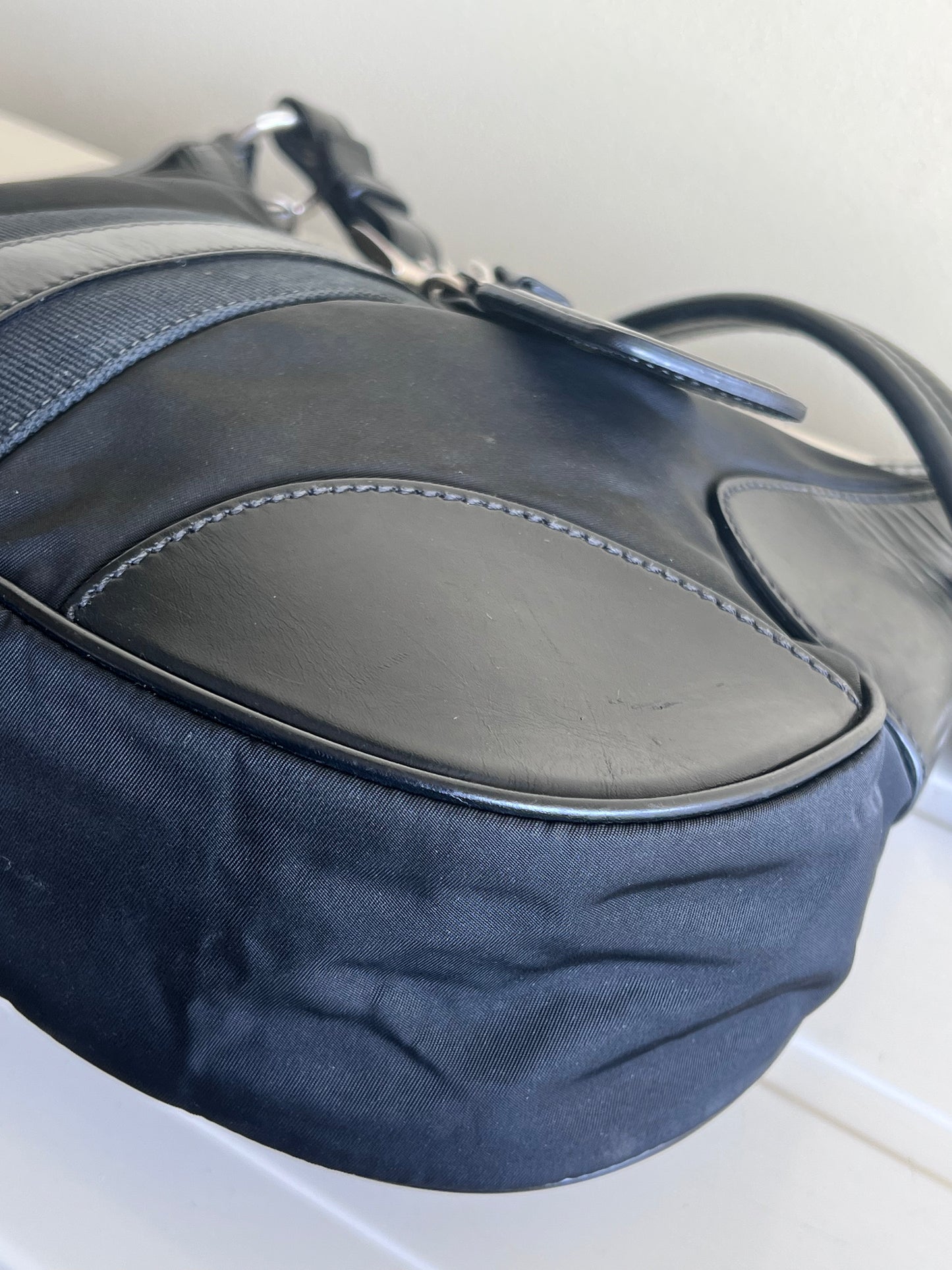 Prada Hobo nylon e pelle