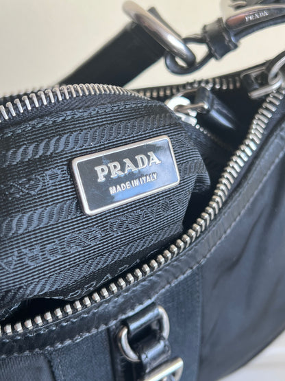 Prada Hobo nylon e pelle