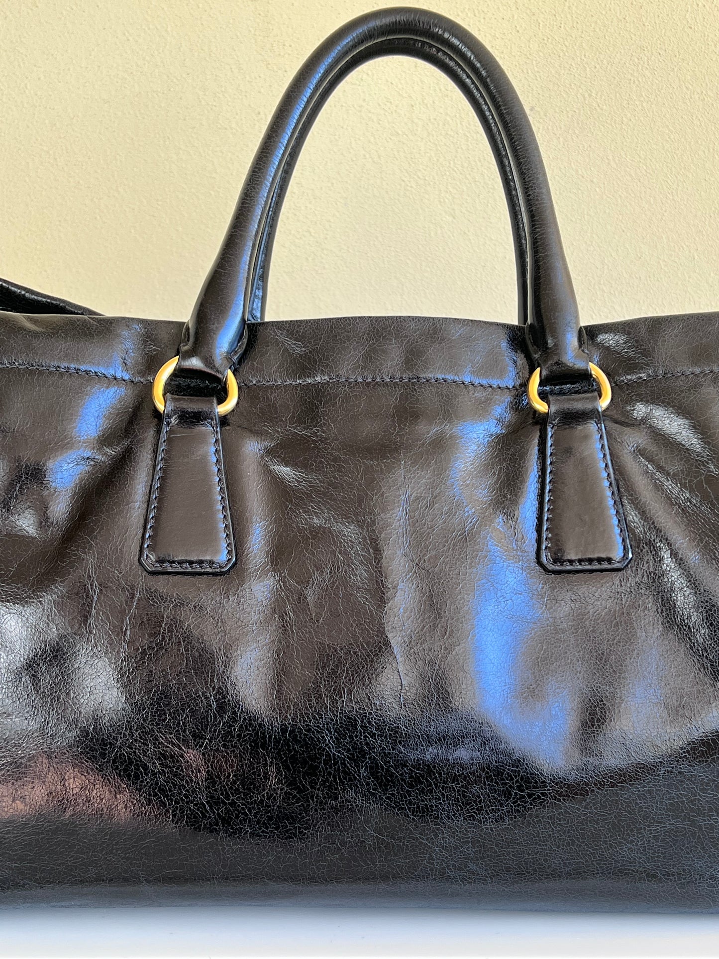 Prada Vitello Lux shine Nera