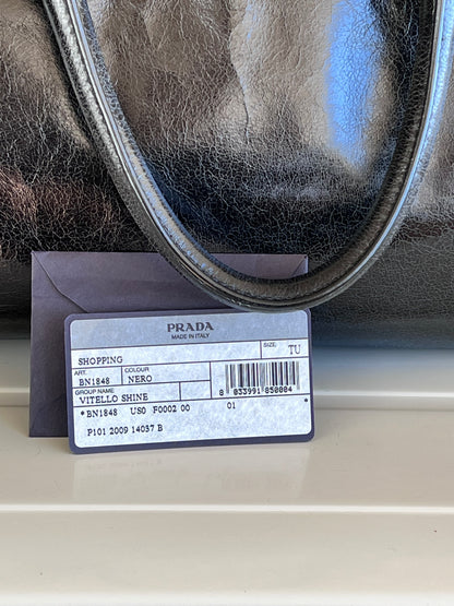 Prada Vitello Lux shine Nera