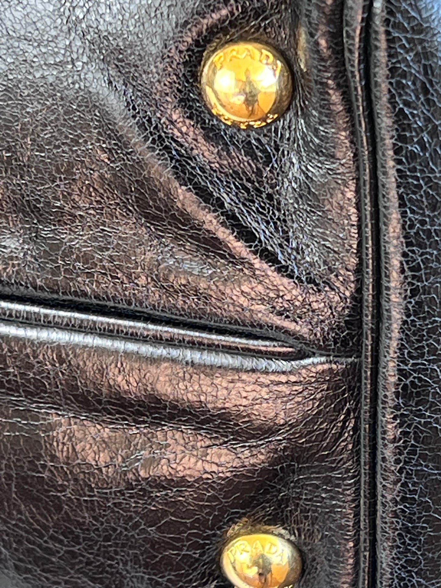 Prada Vitello Lux shine Nera
