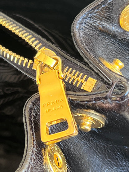 Prada Vitello Lux shine Nera