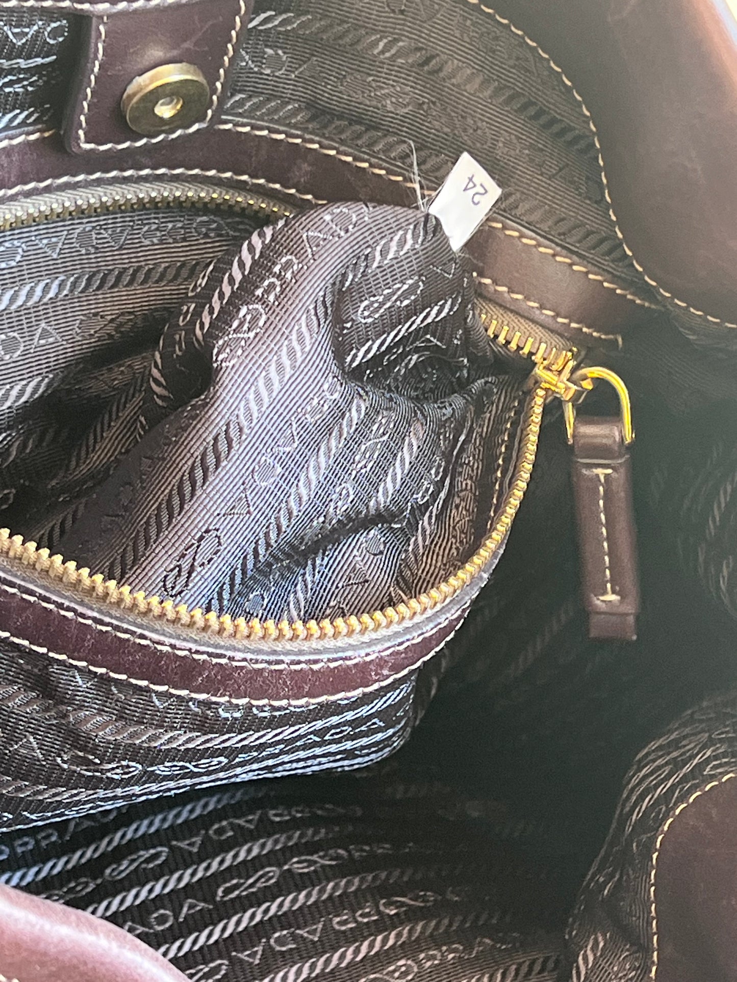 Prada Tote bag brown