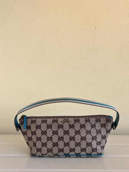 Gucci boat bag turquoise