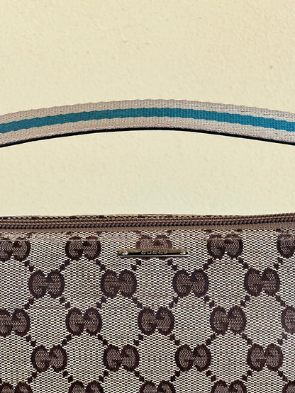 Gucci boat bag turquoise