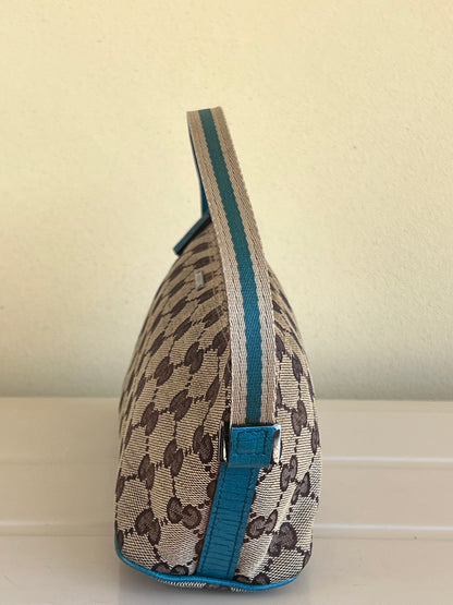 Gucci boat bag turquoise
