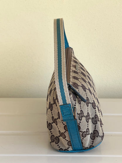 Gucci boat bag turquoise