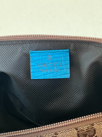 Gucci boat bag turquoise