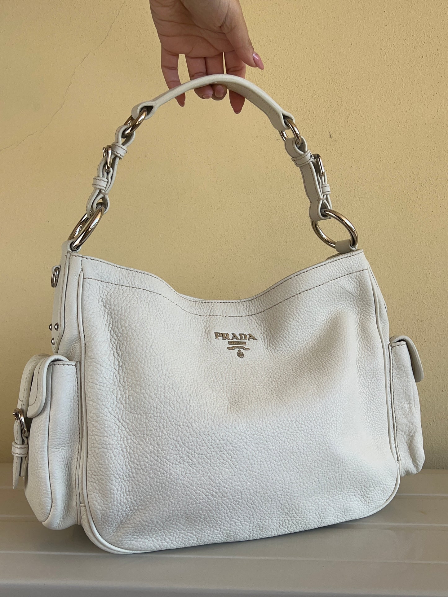 Prada Cargo bag bianca