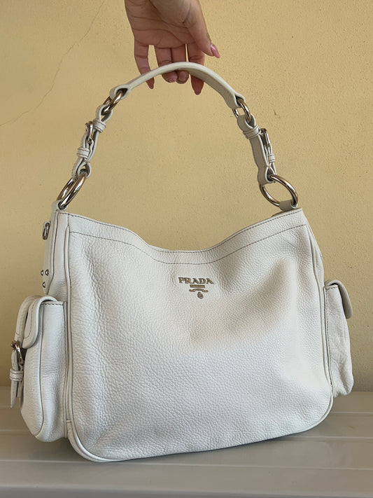 Prada Cargo bag bianca