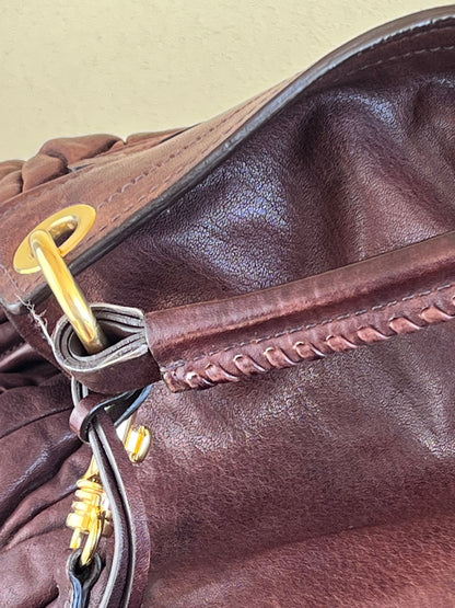 Miu Miu Coffer Brown