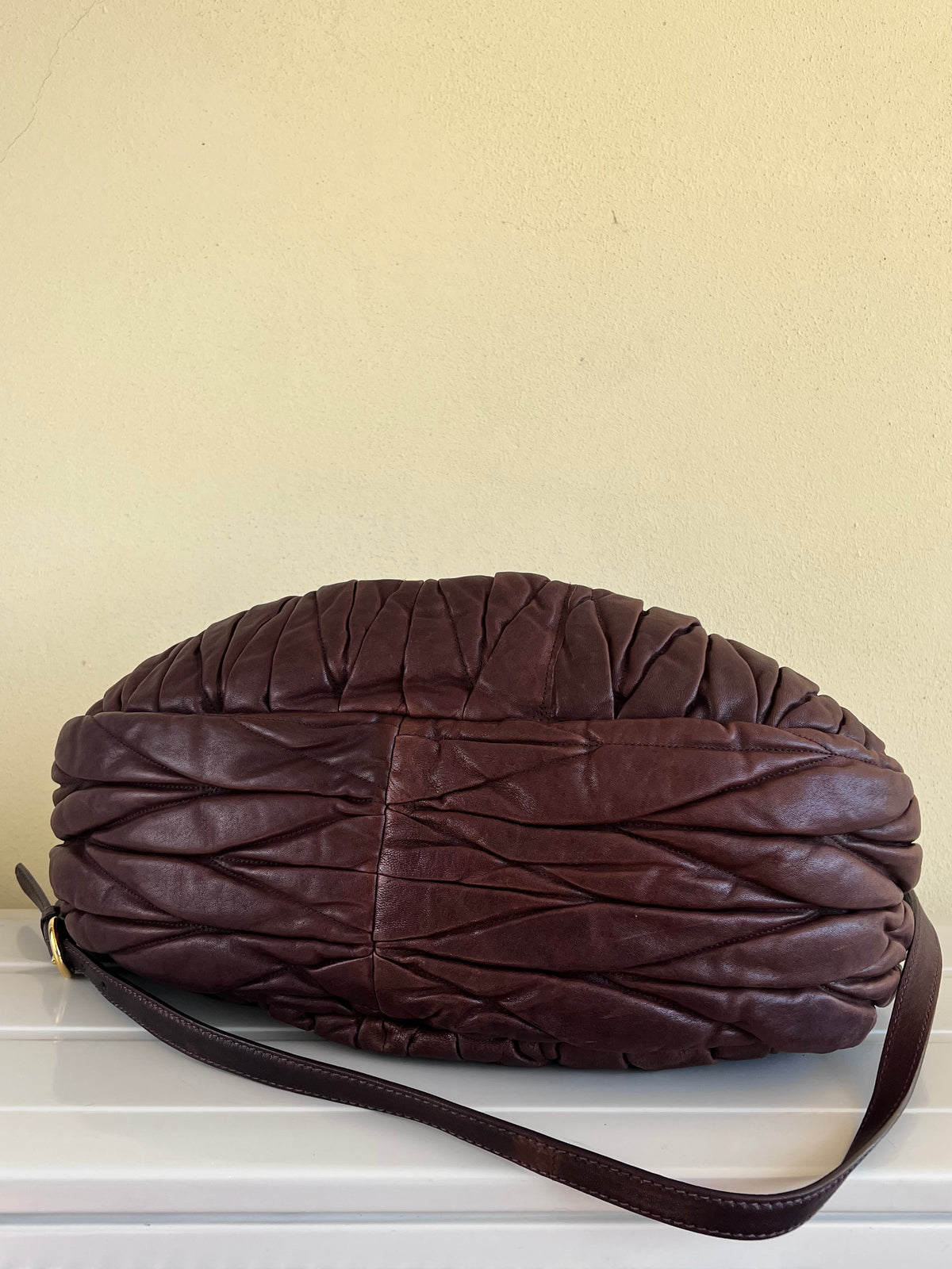 Miu Miu Coffer Brown