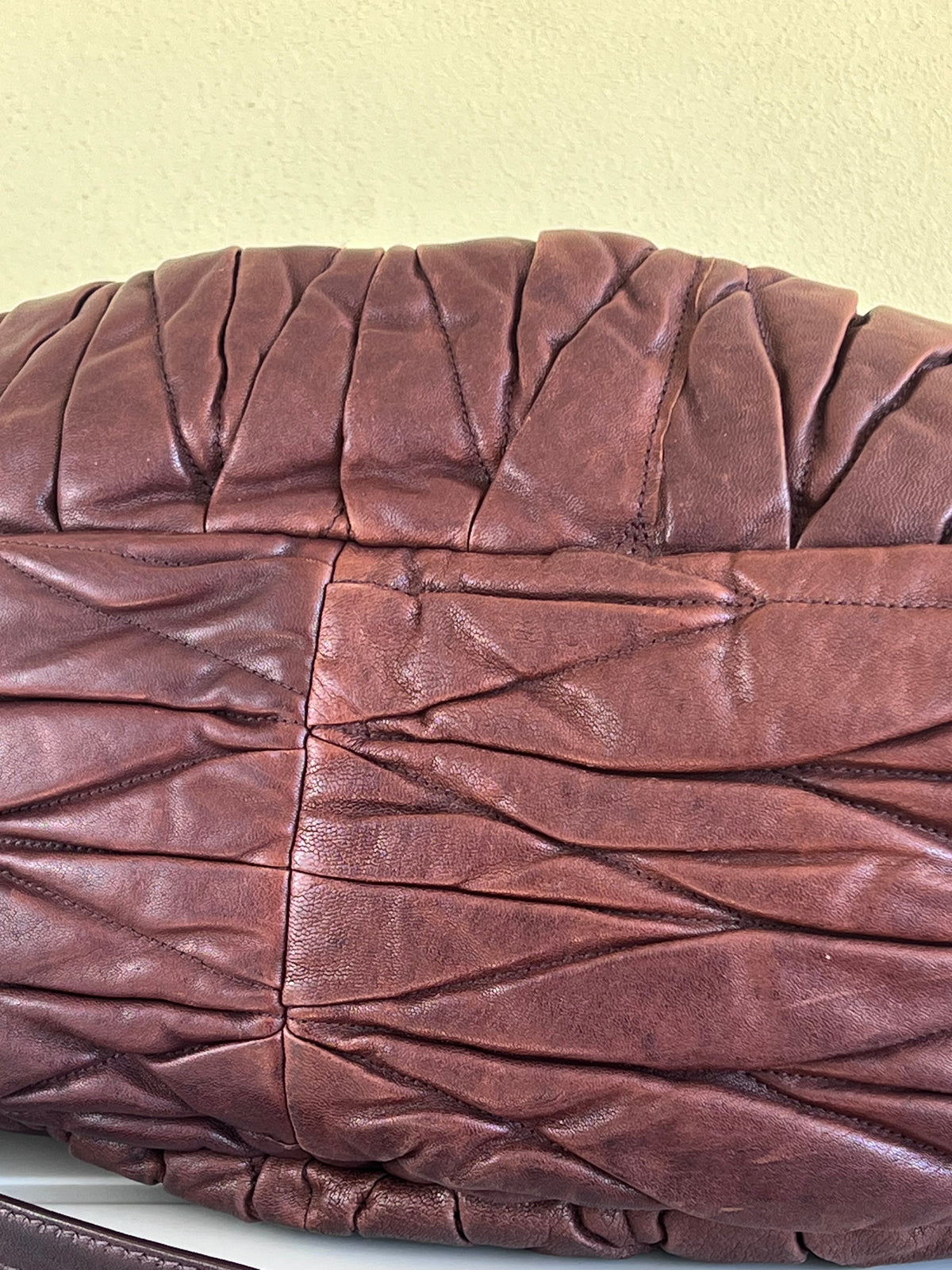 Miu Miu Coffer Brown