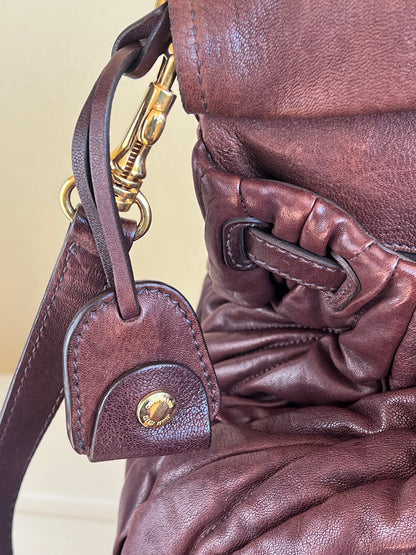 Miu Miu Coffer Brown