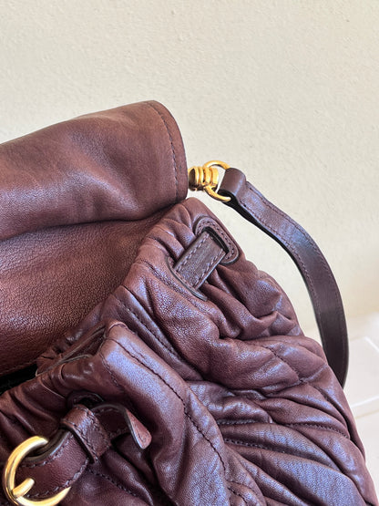 Miu Miu Coffer Brown