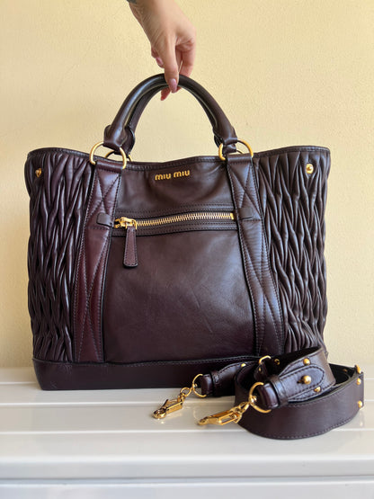 Tote Miu Miu Choccolate