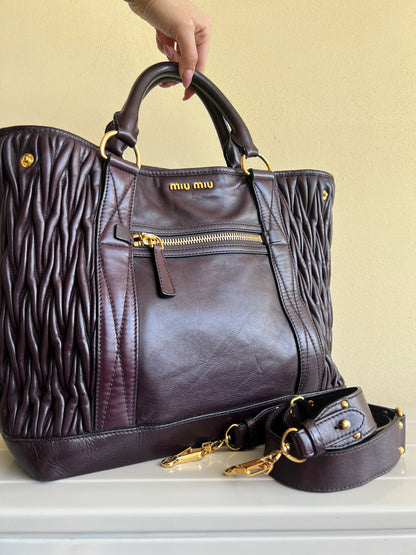 Tote Miu Miu Choccolate