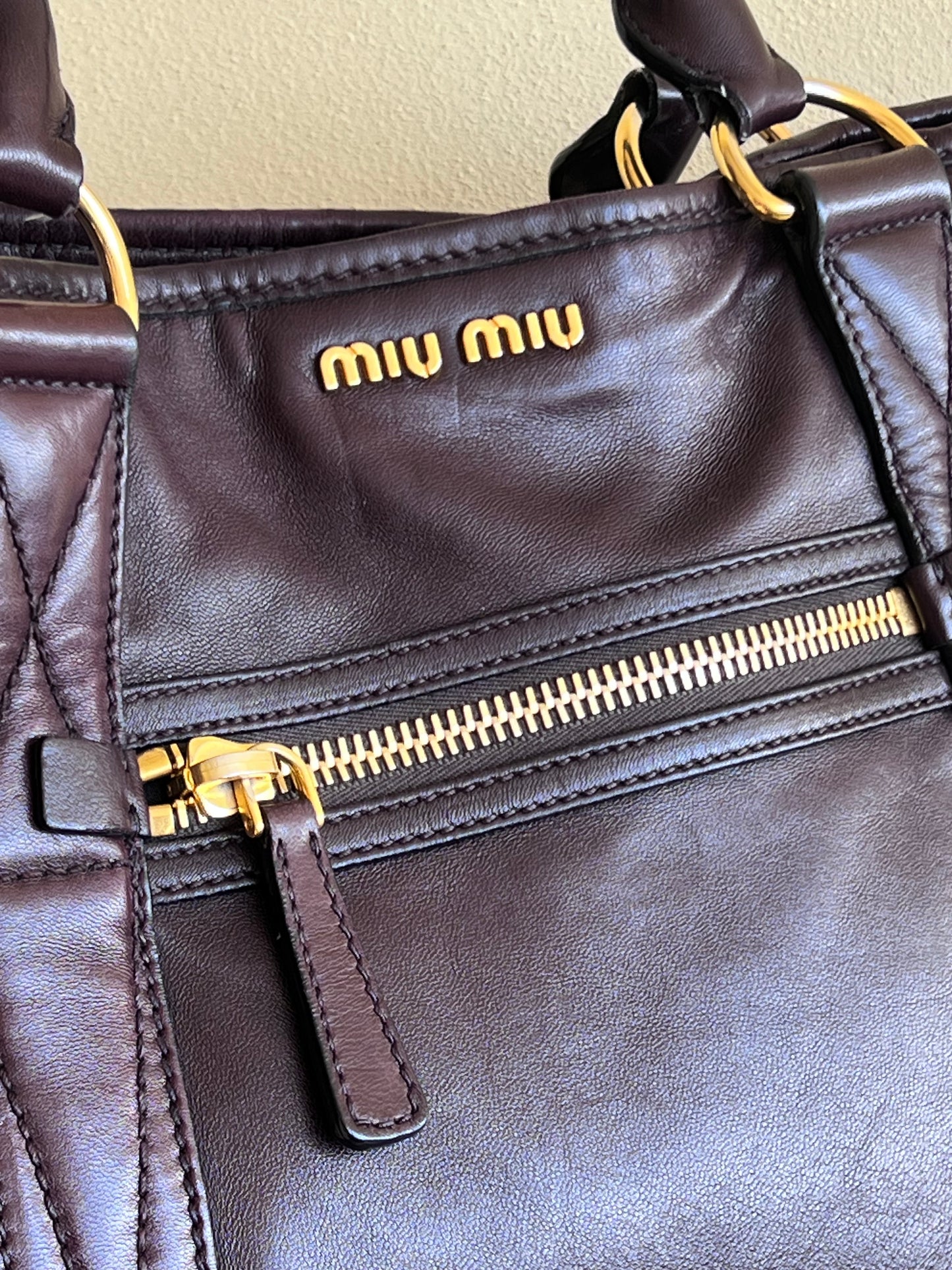 Tote Miu Miu Choccolate