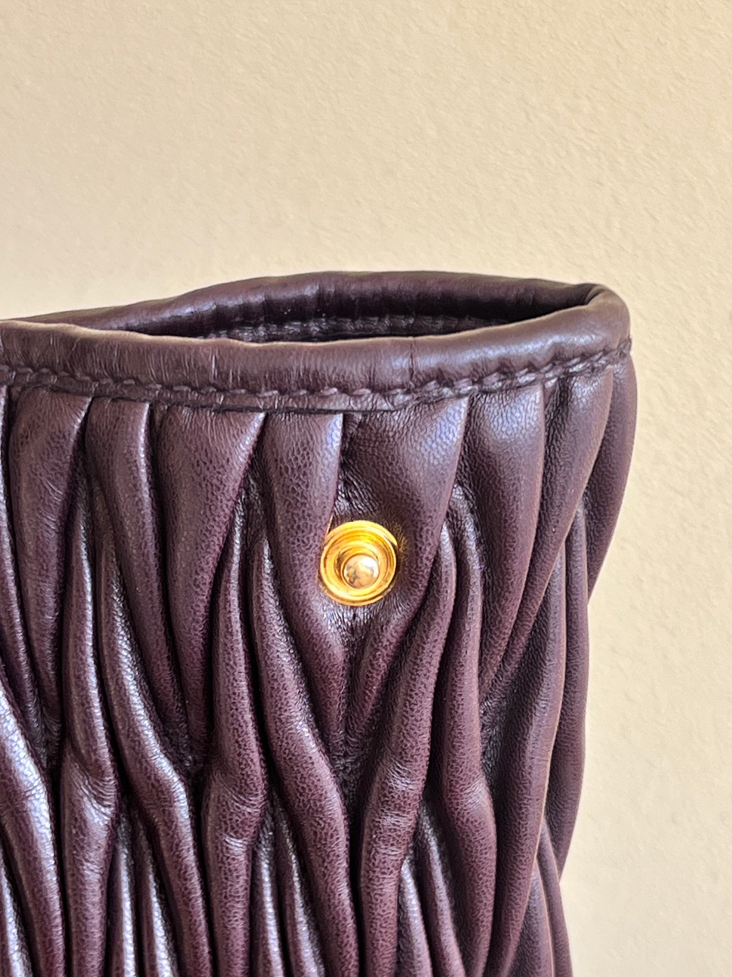 Tote Miu Miu Choccolate