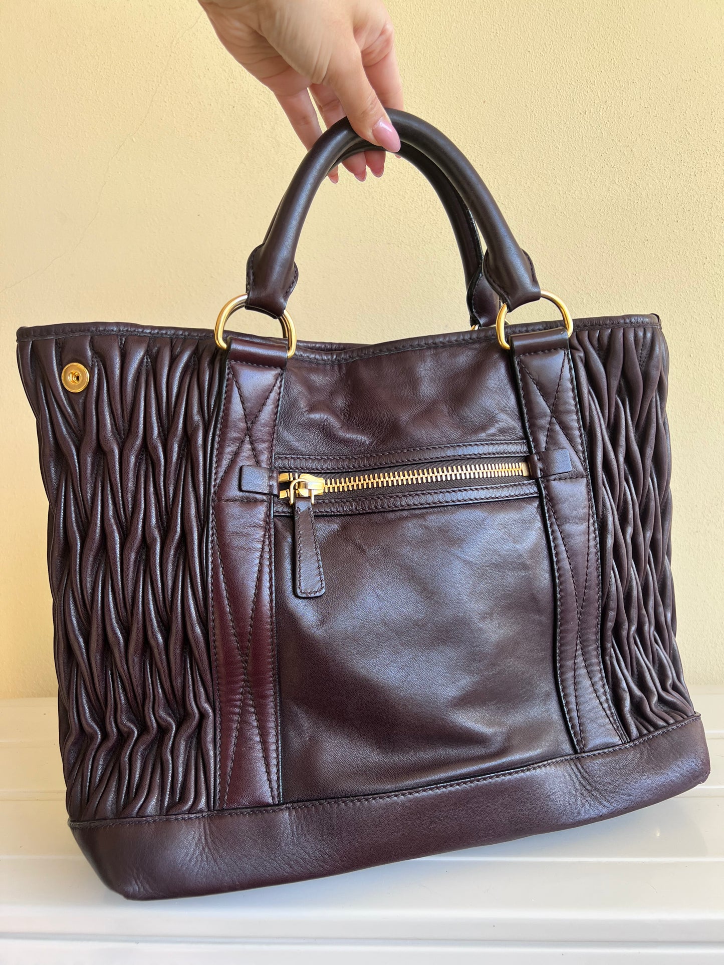 Tote Miu Miu Choccolate