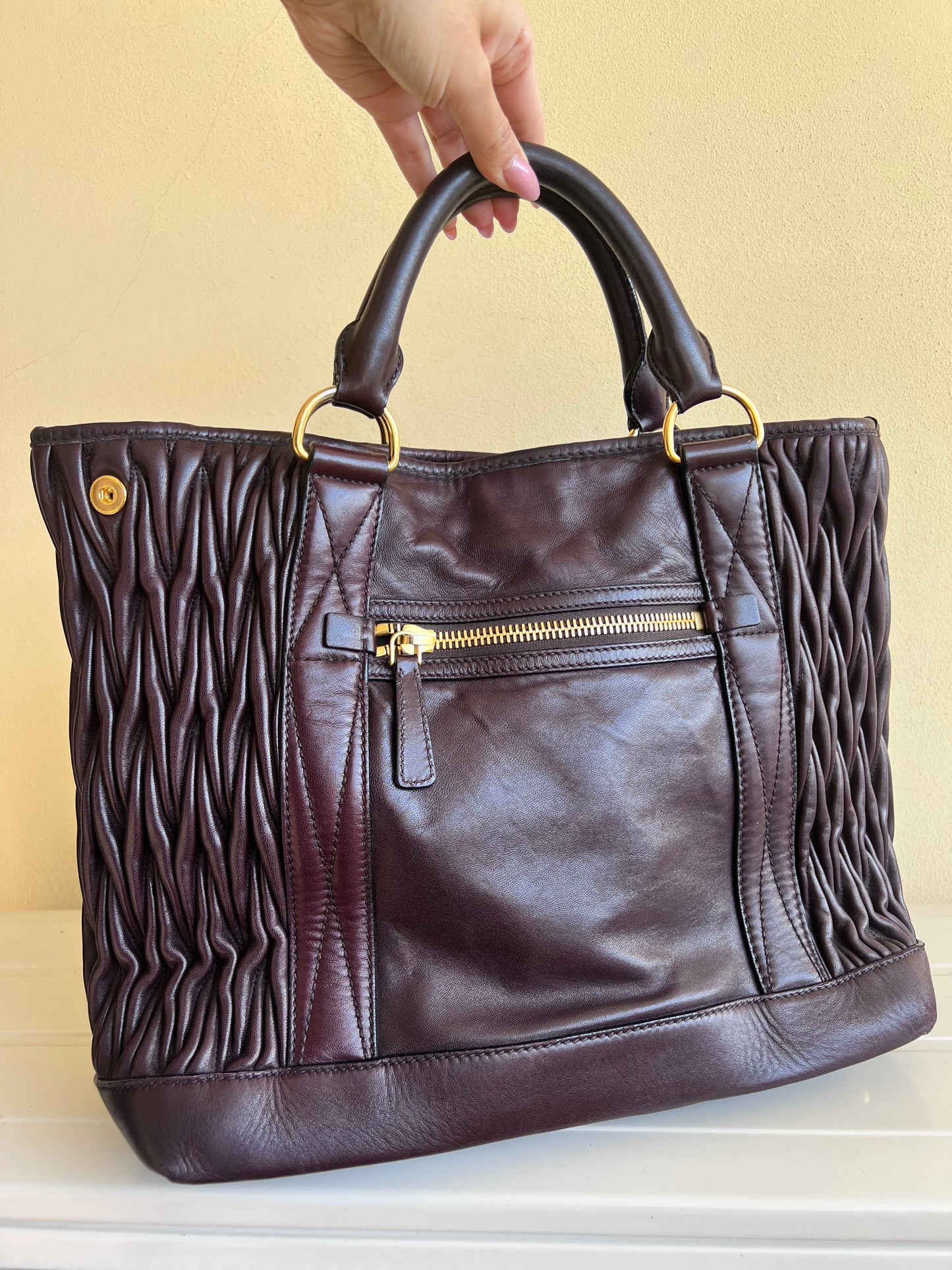 Tote Miu Miu Choccolate