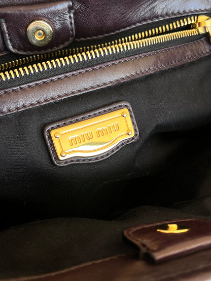 Tote Miu Miu Choccolate