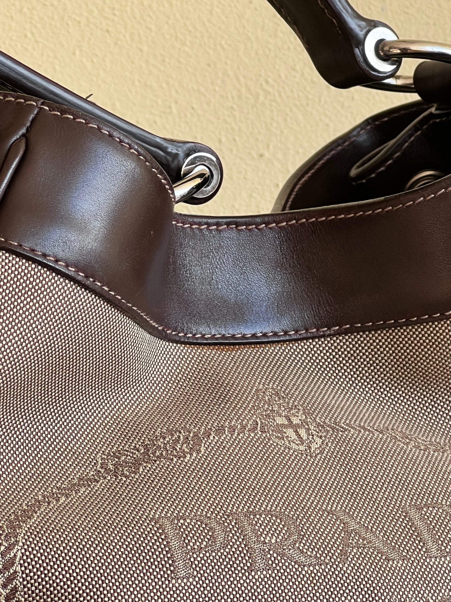 Prada hobo Jacquard Canvas