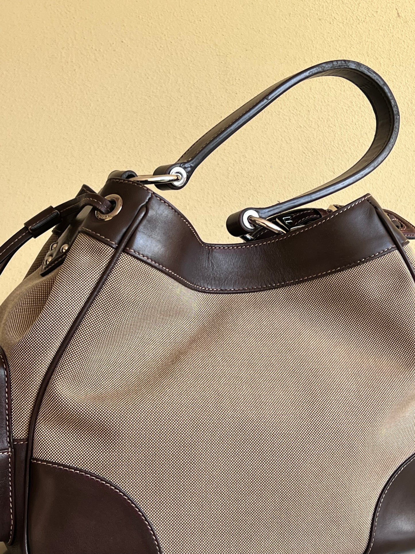 Prada hobo Jacquard Canvas