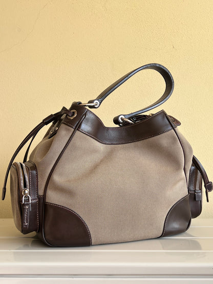 Prada hobo Jacquard Canvas