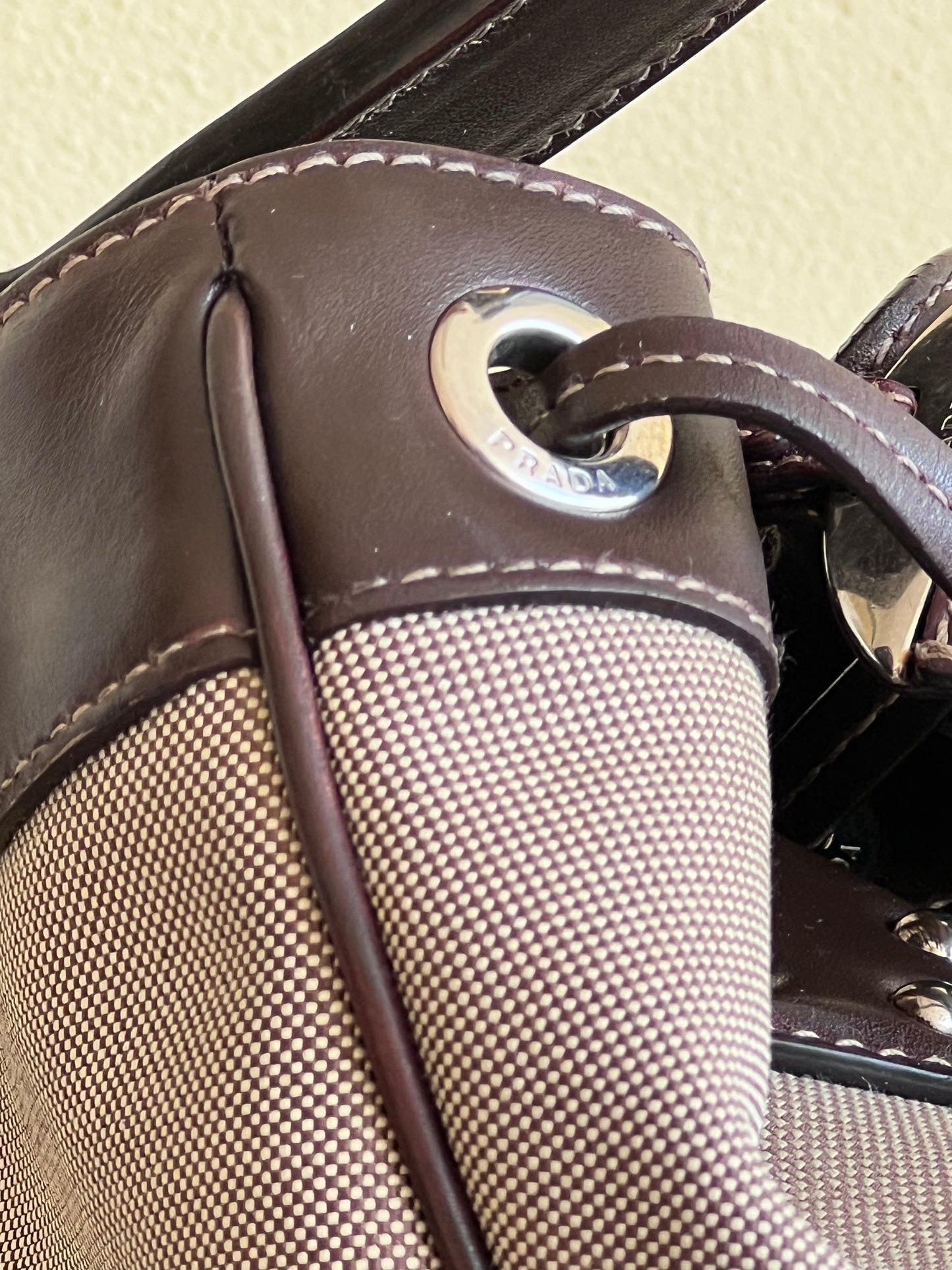 Prada hobo Jacquard Canvas