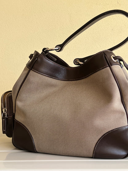 Prada hobo Jacquard Canvas