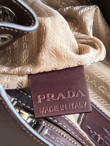 Prada hobo Jacquard Canvas