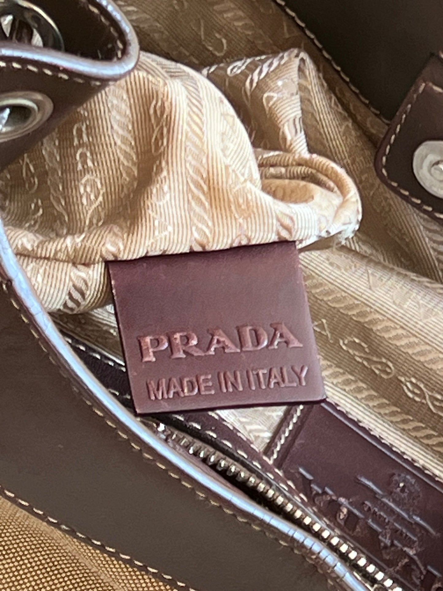Prada hobo Jacquard Canvas