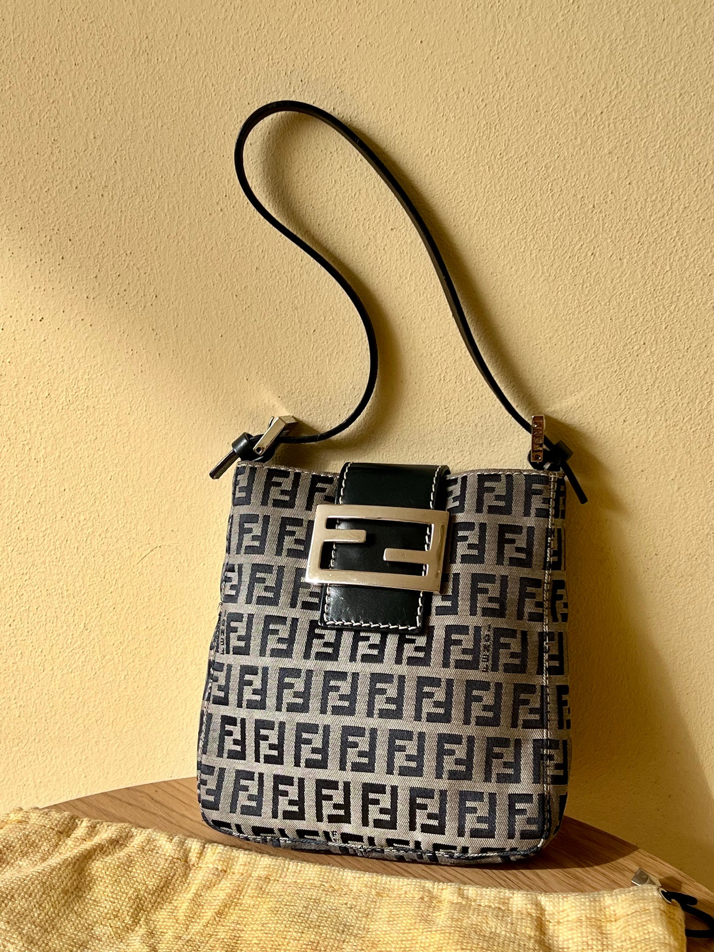 Fendi mini Baguette blue